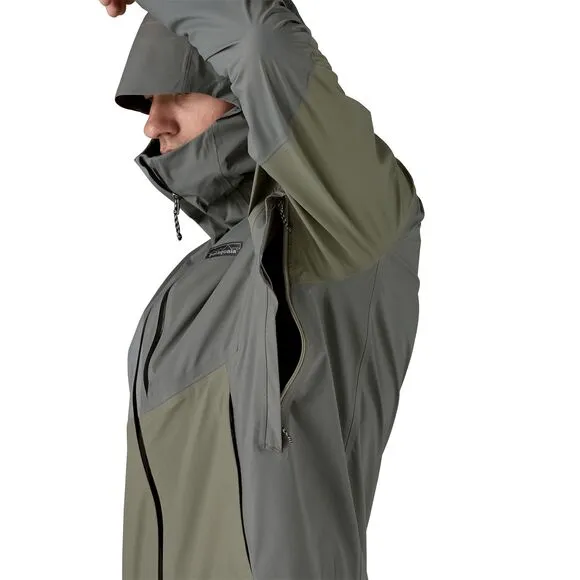 Patagonia Men's Granite Crest Rain Jacket RIVER ROCK GREEN