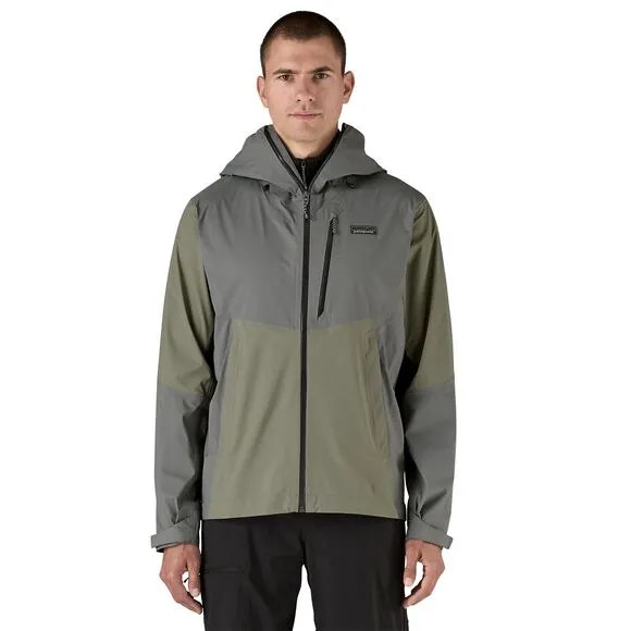 Patagonia Men's Granite Crest Rain Jacket RIVER ROCK GREEN