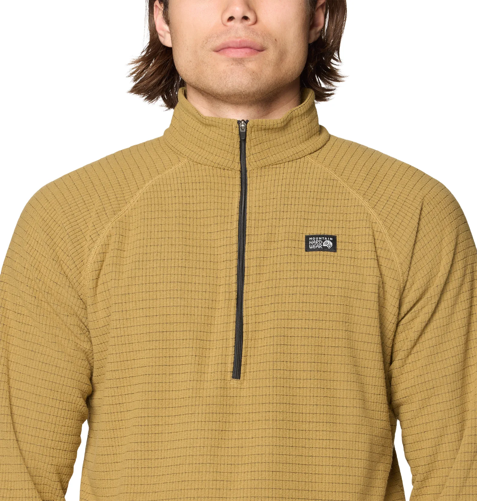 MOUNTAIN HARDWEAR Summit Grid Half Zip Grassland