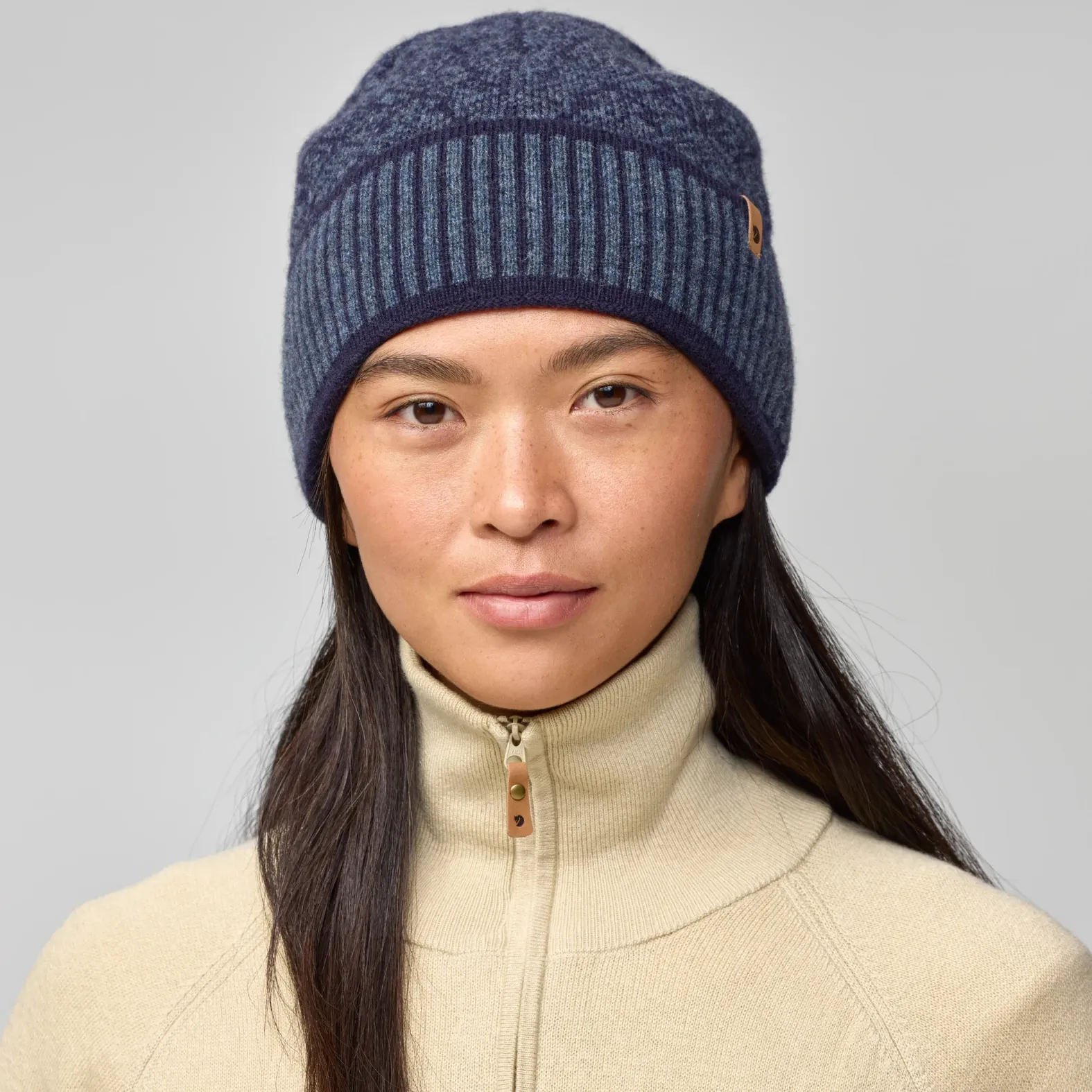 Fjallraven Snow Beanie Dark Navy