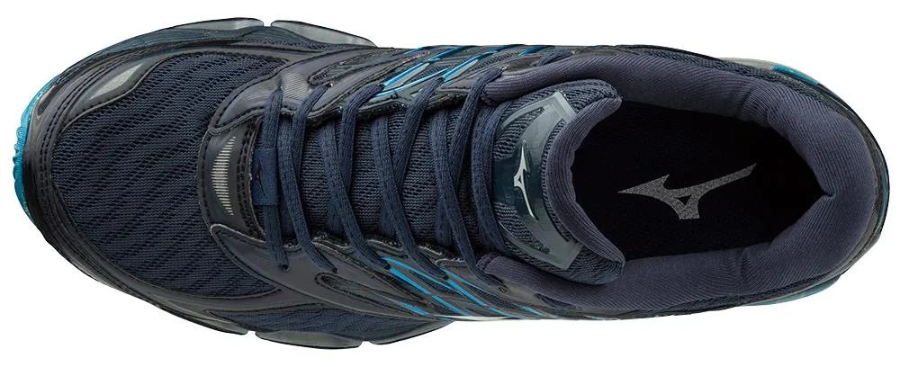 Mizuno Men's Wave Prophecy 8 Blue Wing Teal/Silver