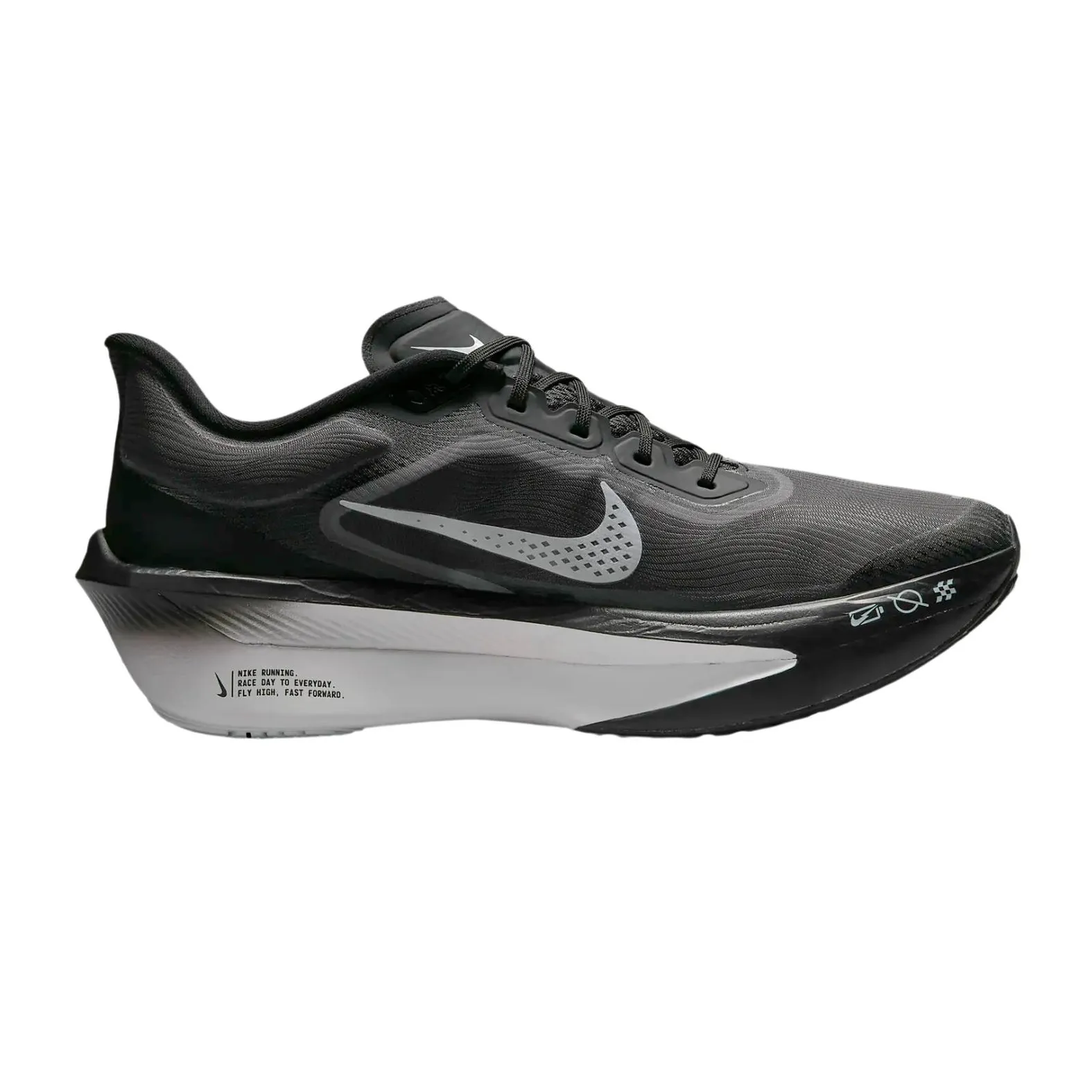 Nike Men's Nike Zoom Fly 6 Black/White/Lt Smoke Grey