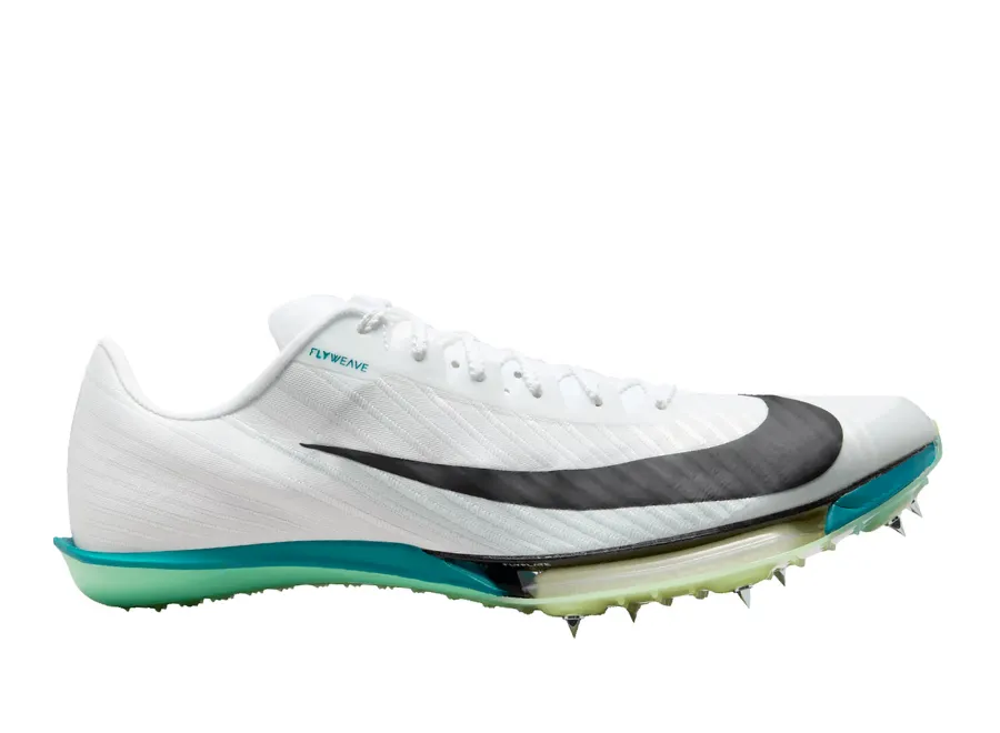 Nike Zoom Maxfly 2 WHITE/BLACK-BRIGHT SPRUCE-BARELY GREEN