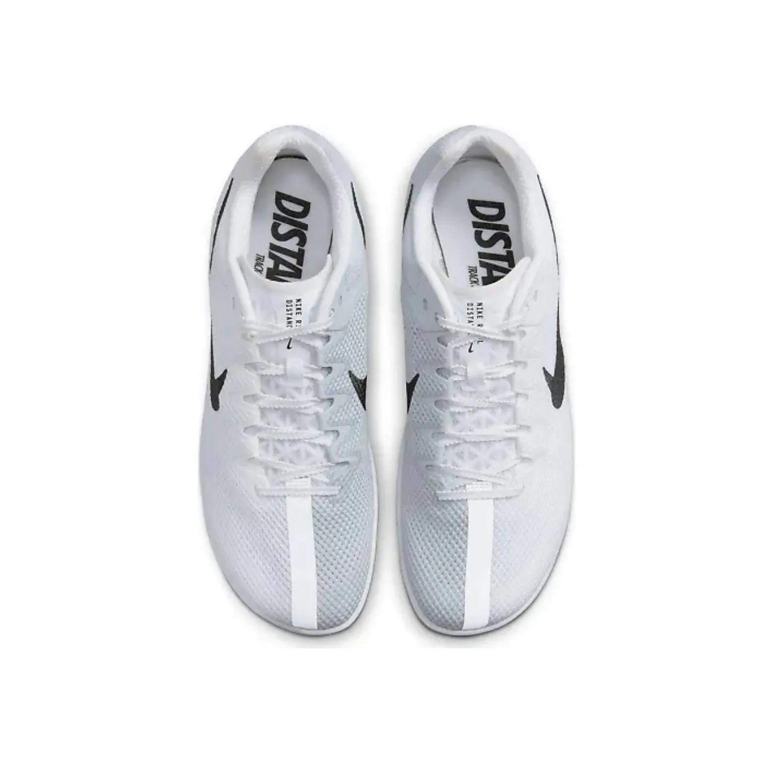 rikam　44サイズ、白 Nike Zoom Rival Distance 100 White/BlackMetallicSilver