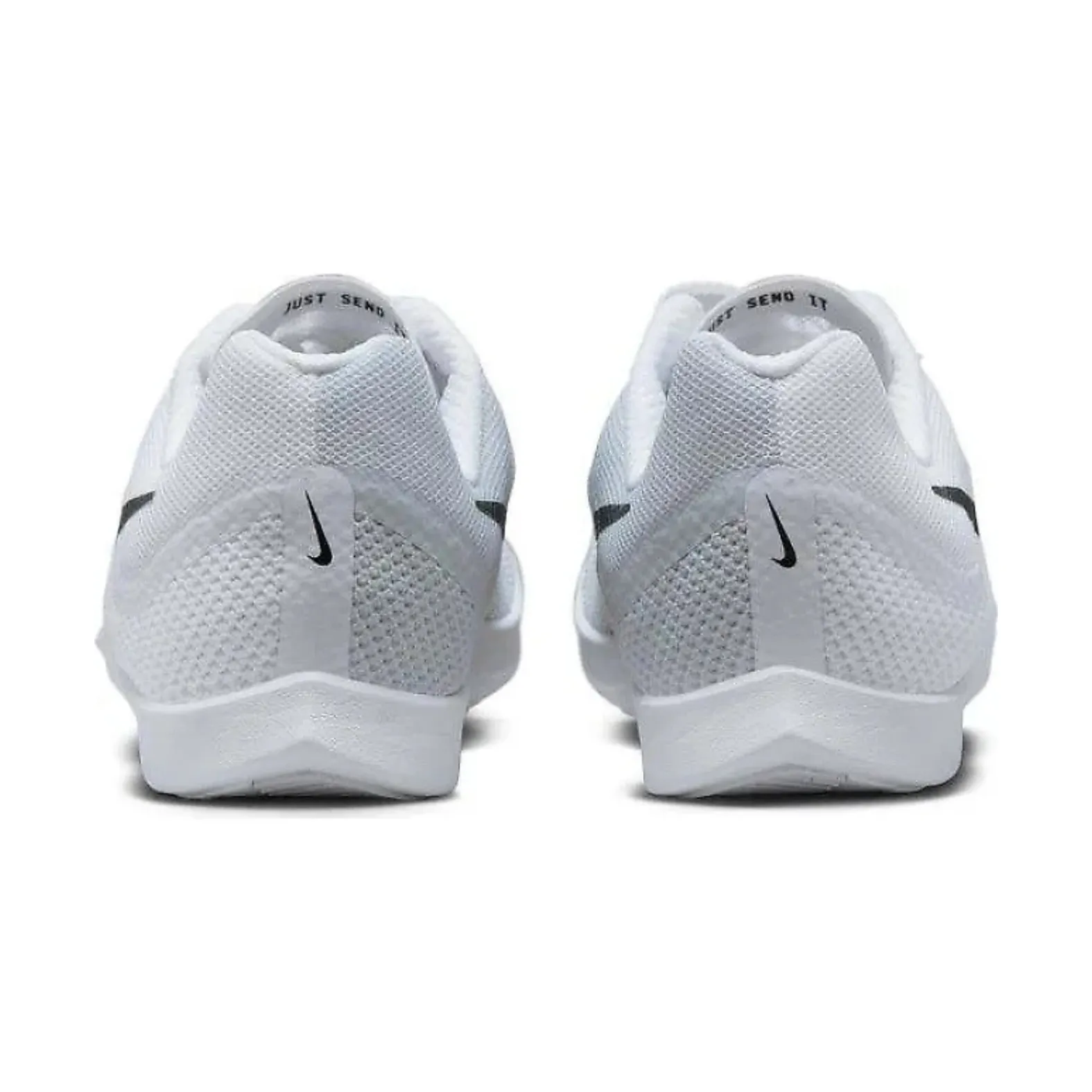 rikam　44サイズ、白 Nike Zoom Rival Distance 100 White/BlackMetallicSilver