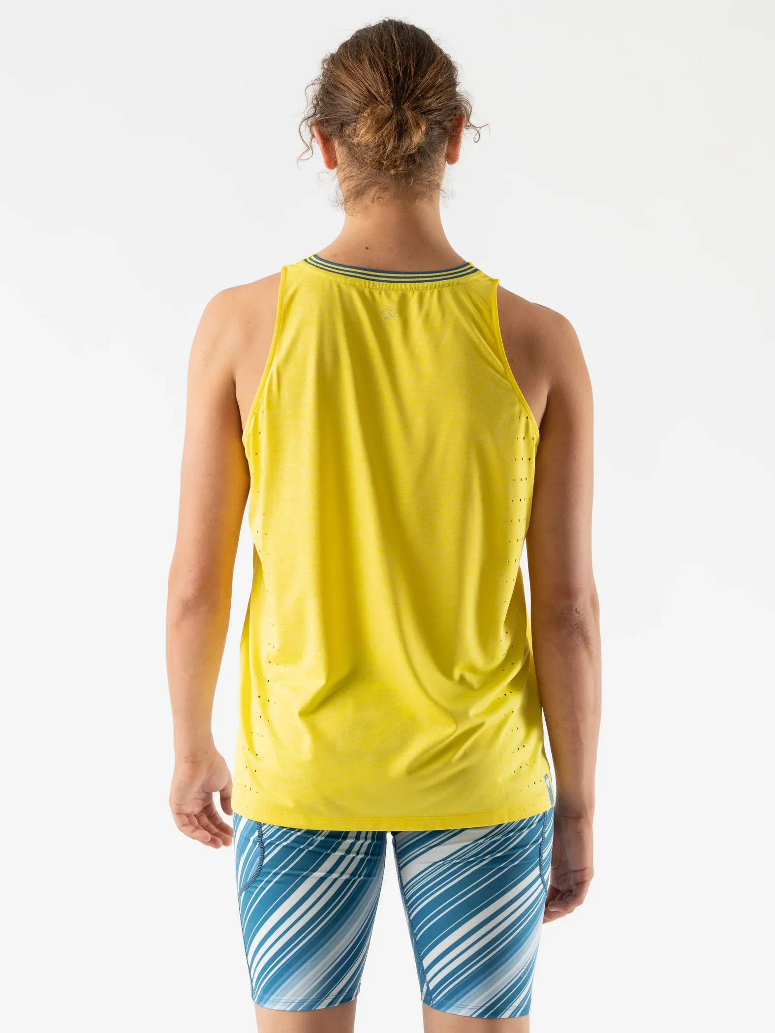 RABBIT Men's Race Pace Tank BLAZING YELLOW