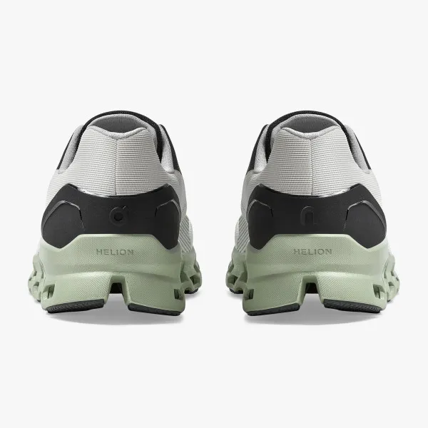 On Cloudstratus ホワイト/ブラック スニーカー Mens On Cloudstratus 2.0 - White/Black - Goodmiles Running
