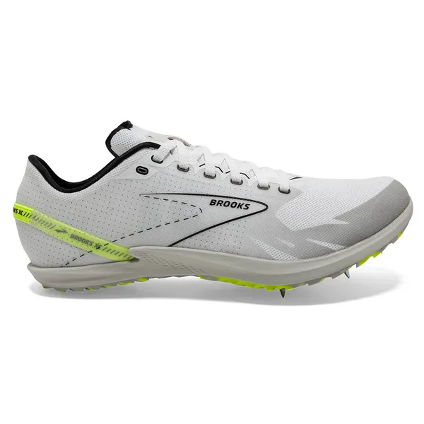 Brooks DRAFT XC - Unisex Sizing White/Black/Nightlife