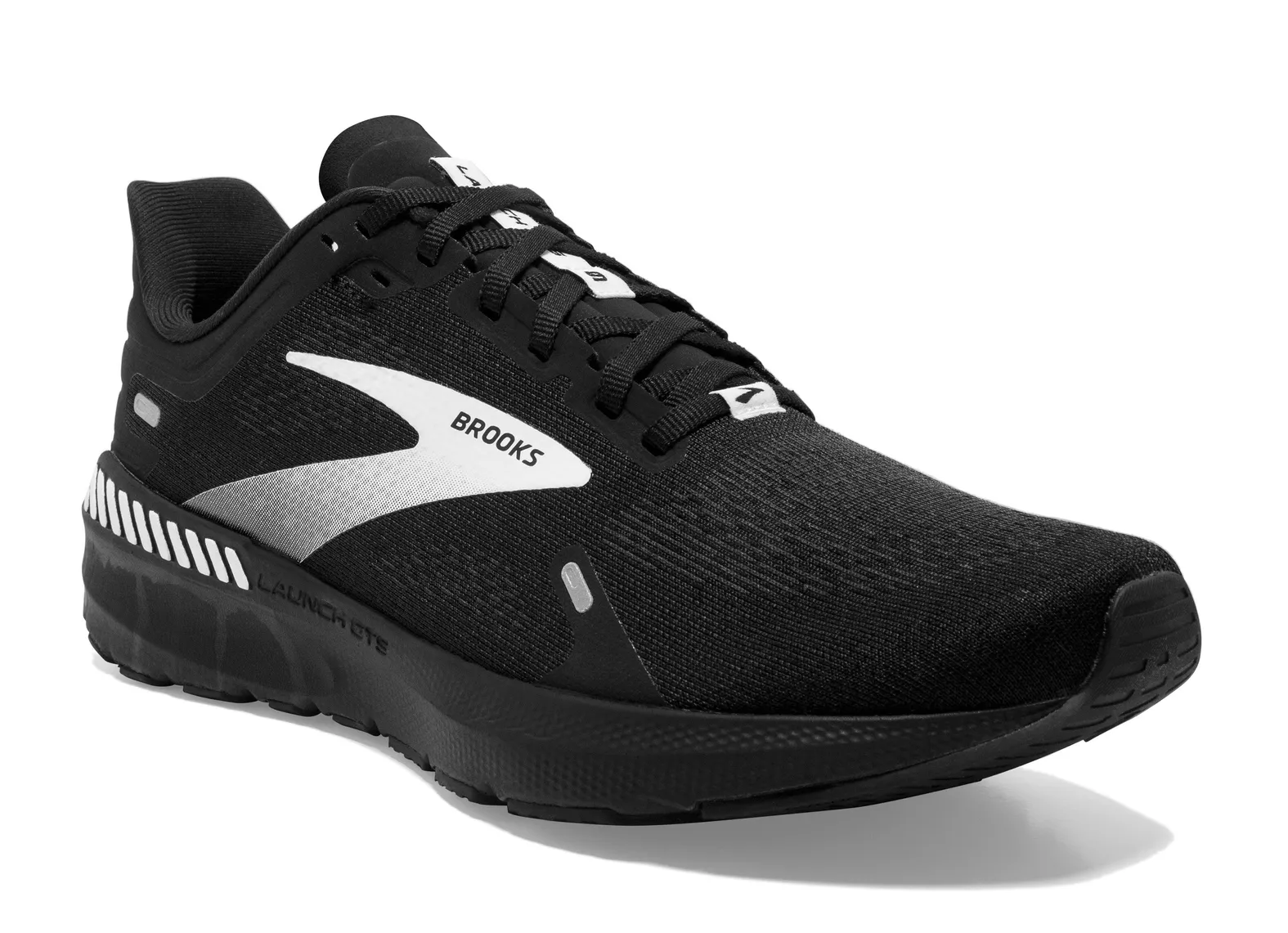 Brooks Launch GTS 9 running shoes black and white Brooks Men main image 2