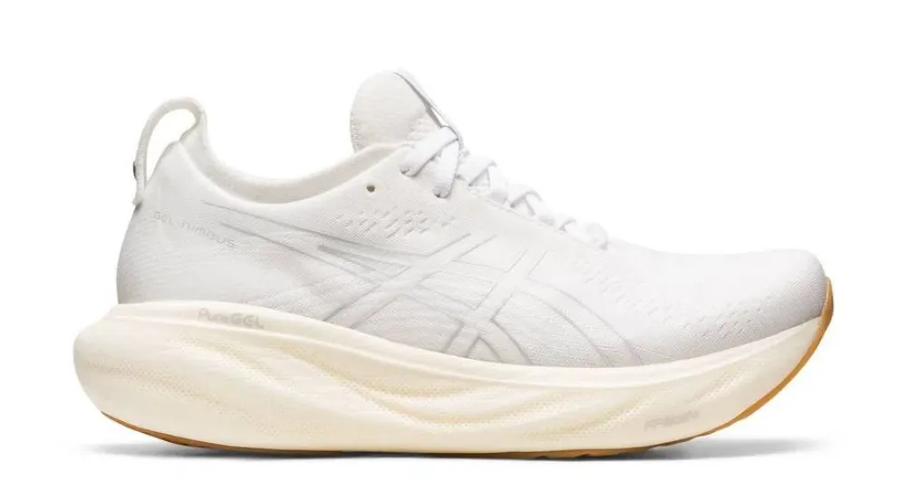 ASICS W. GEL NIMBUS 25 WHITE/WHITE