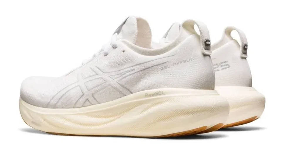 ASICS W. GEL NIMBUS 25 WHITE/WHITE