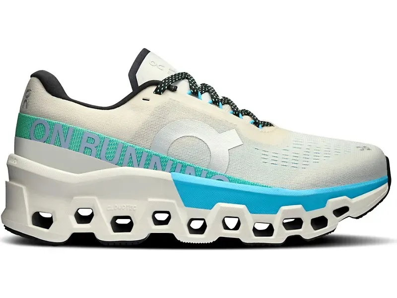 ON RUNNING W. CLOUDMONSTER 2 CREAM/HORIZON