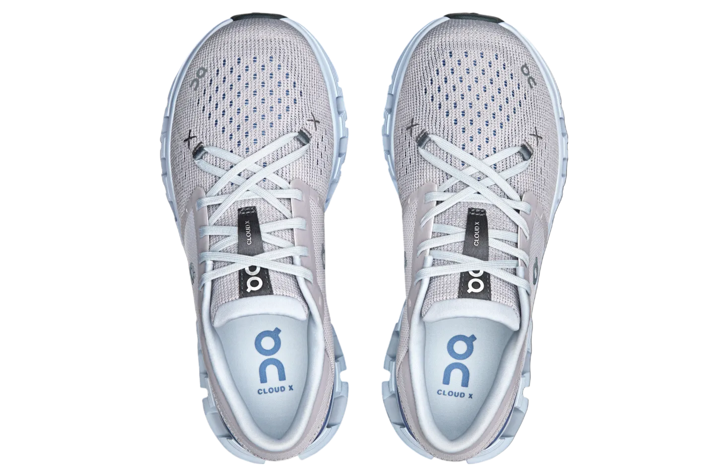 ON W Cloud X4 Silver/Chambray