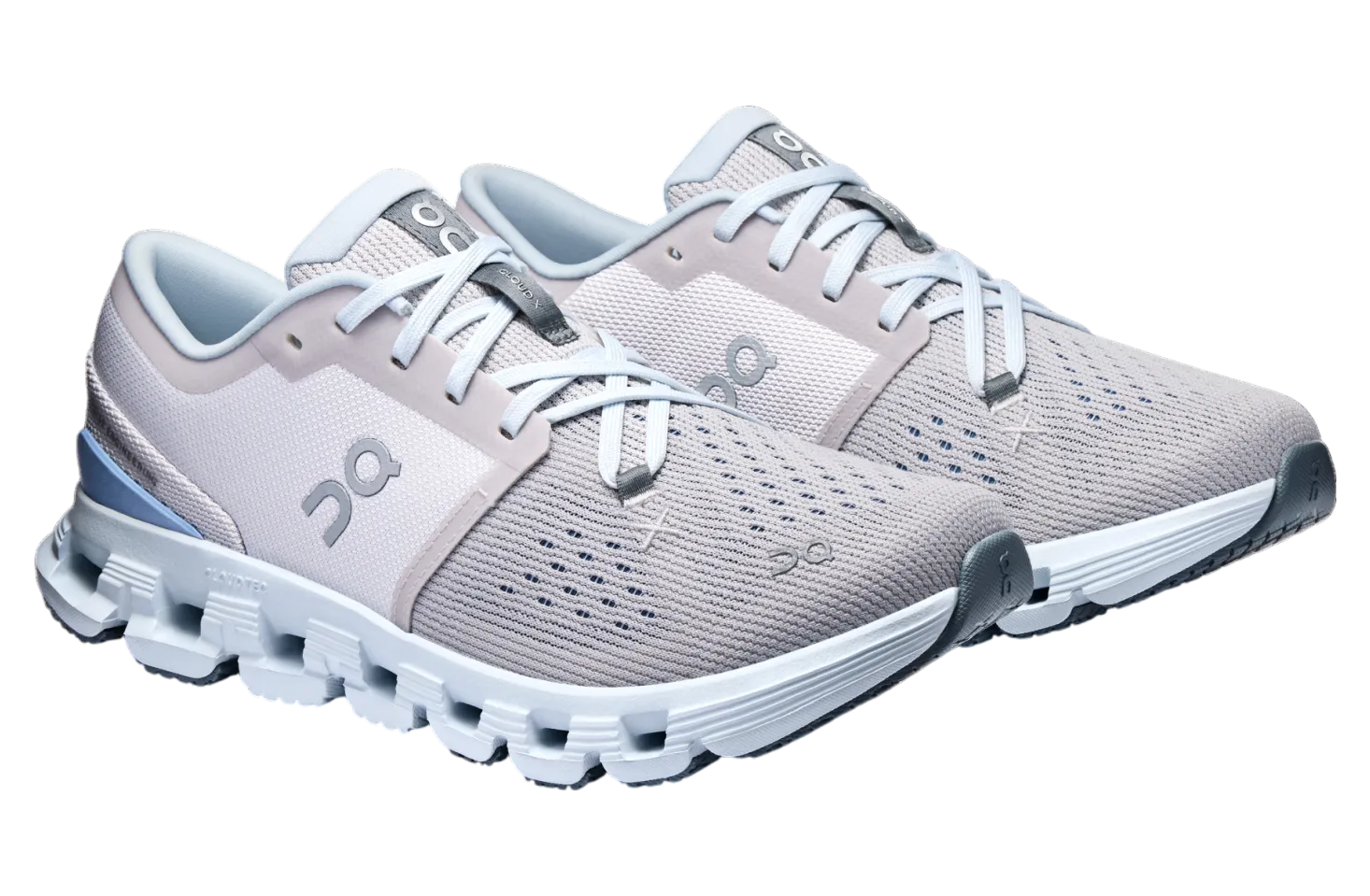ON W Cloud X4 Silver/Chambray