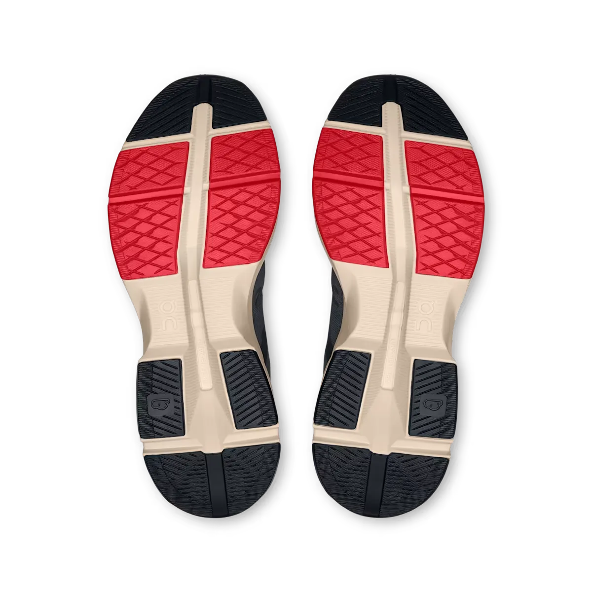 ON RUNNING M. CLOUDPULSE STONE/RED display picture 1