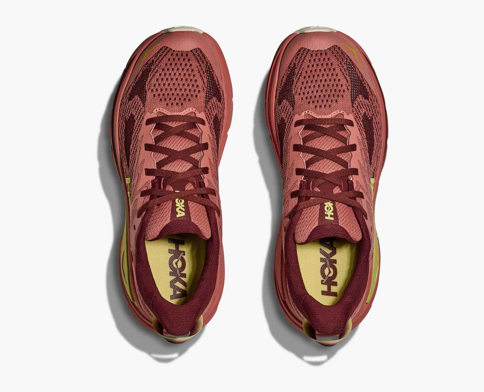 HOKA W. CHALLENGER 8 WIDE BLUSH/DARK CEDAR