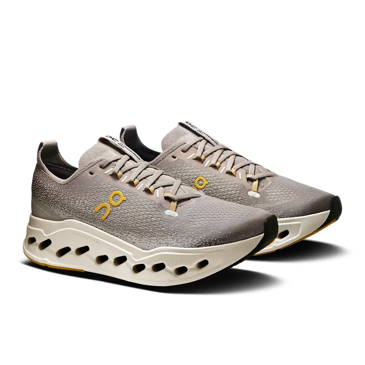 ON RUNNING M. CLOUDSURFER MAX WIDE CINDER/PELICAN