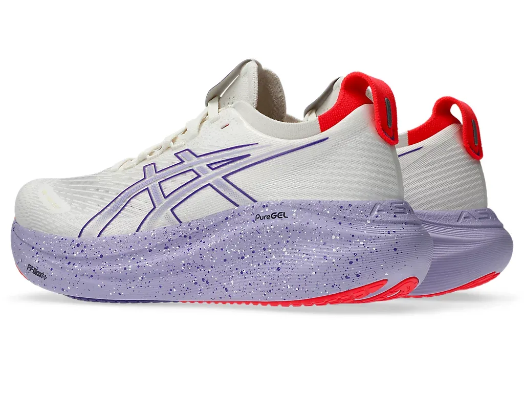 ASICS W. NIMBUS 27 TOKYO CREAM/EDO PURPLE