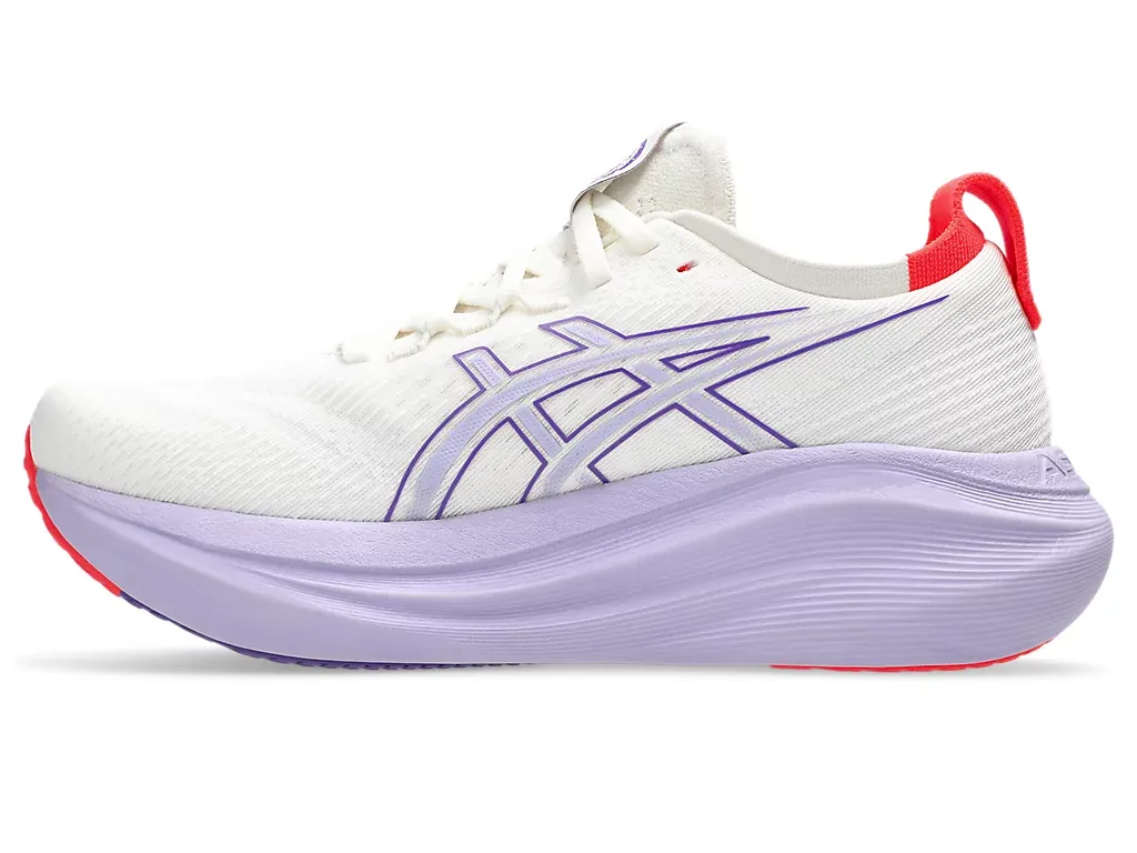 ASICS W. NIMBUS 27 TOKYO CREAM/EDO PURPLE