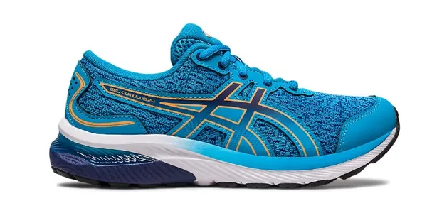 ASICS GS GEL CUMULUS 24 ISLAND BLUE/SUN PEACH