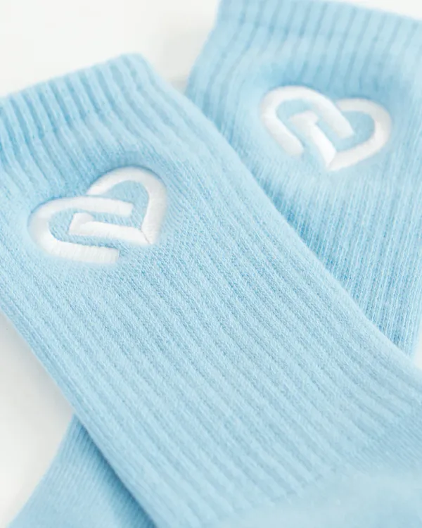 Claudia Dean CDW Crew Sock Blueberry