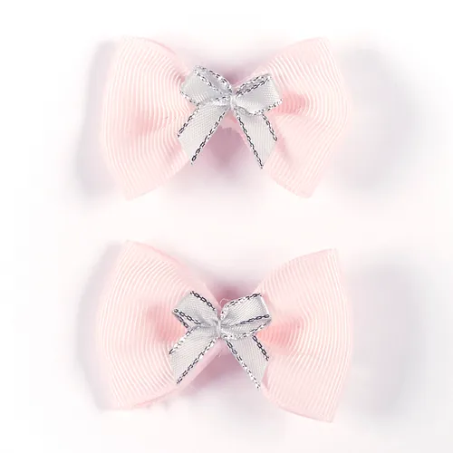 Dasha Designs Grosgrain Bows Pink