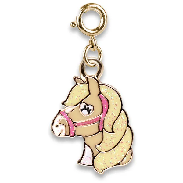 Charm It Horse Charm Gold