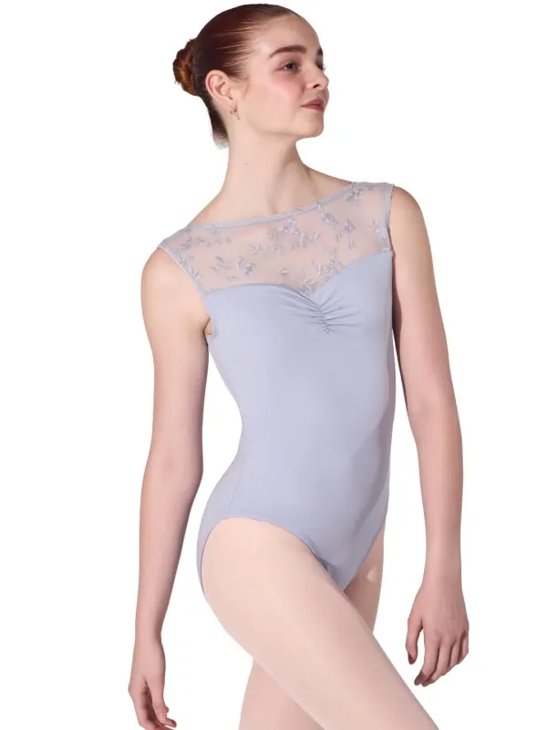 Capezio Lace Elan Lacielle Leotard Zen Blue