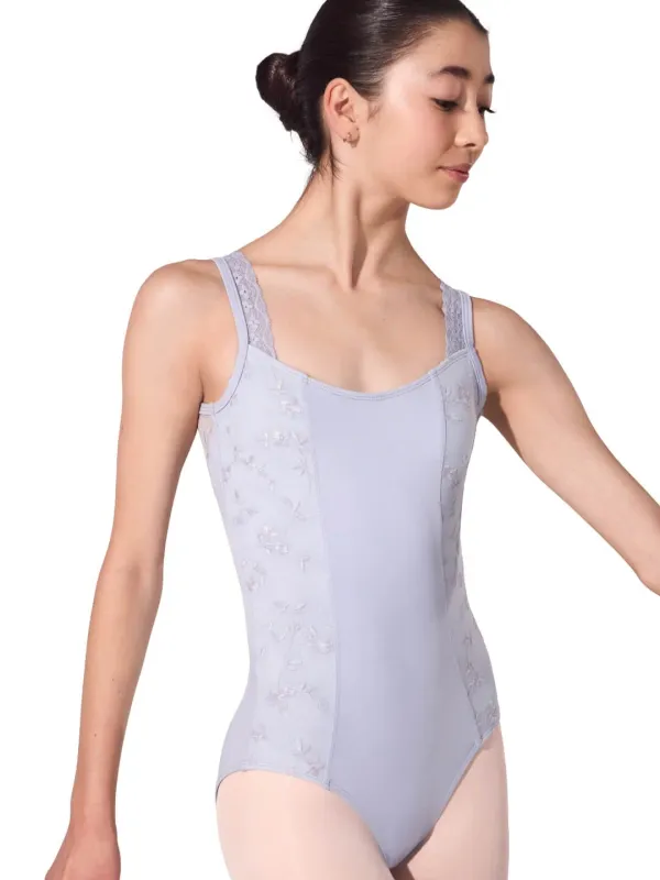Capezio Lace Elan Elara Leotard Zen Blue