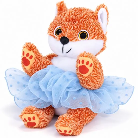 Dasha Designs Fuzzy Fox Plush