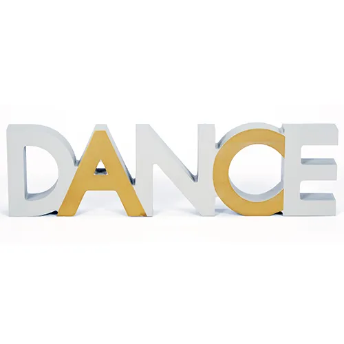 Dasha Designs Dance Block Decor