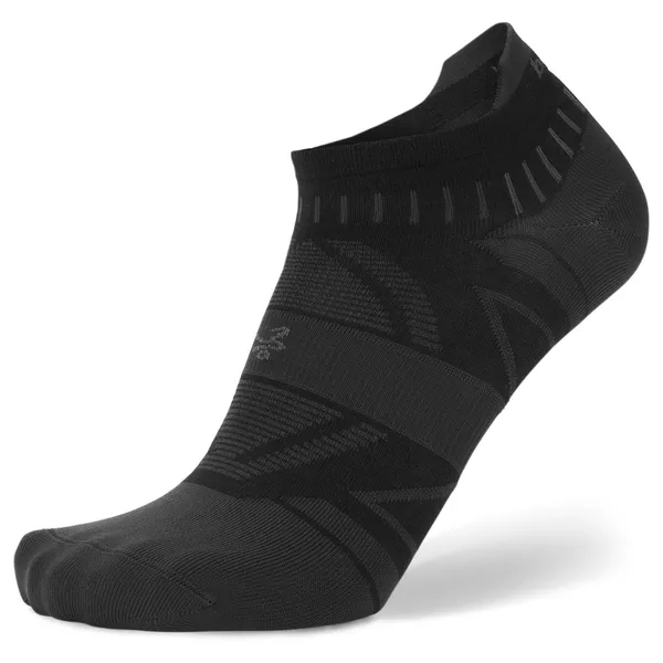 Balega Balega Hidden Dry No Show Black/Charcoal