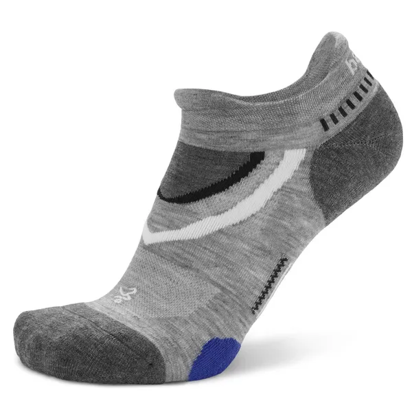 Balega Balega Ultraglide No Show Mid Grey/Charcoal