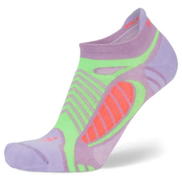 Balega Balega Ultralight No Show Bright Lilac/Neon Green