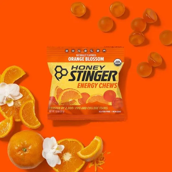 Honey Stingers Honey Stinger Chew Pack ORANGE BLOSSOM