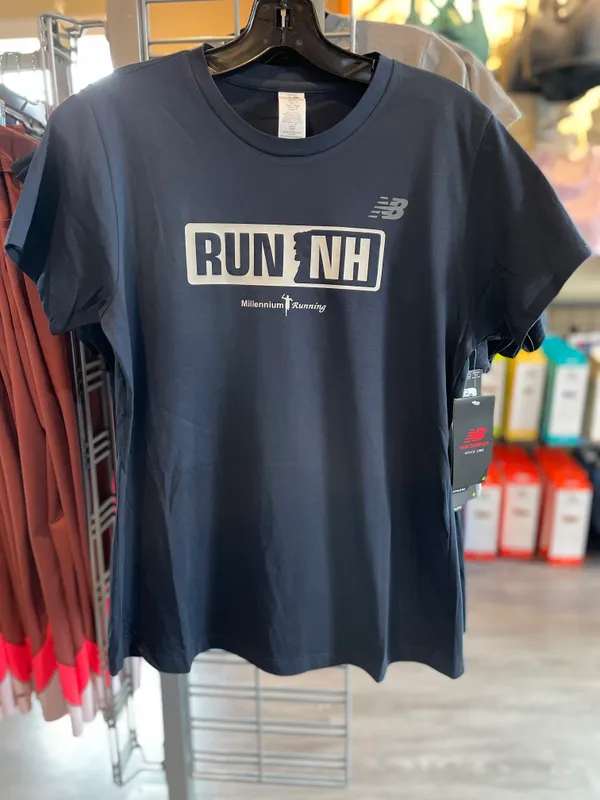 NEW BALANCE W HEATHER TECH TEE ECLIPSE