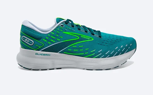 BROOKS M GLYCERIN 20 GREEN/KAYAKING