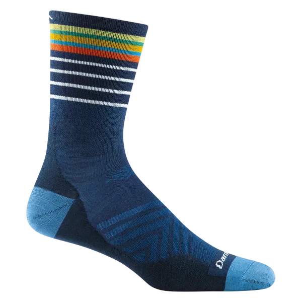 DARN TOUGH MEN'S RUN CREW ULTRALIGHTWEIGHT- ECLIPSE ECLIPSE