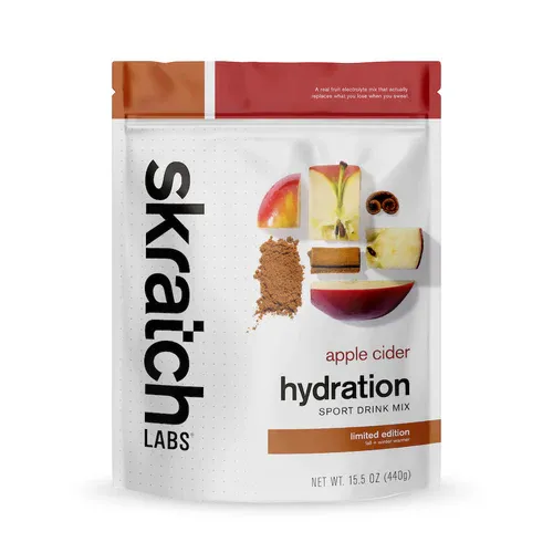 SKRATCH Sport Hydration Drink Mix- 20 serving- Hot Apple Cider HOT APPLE CIDER