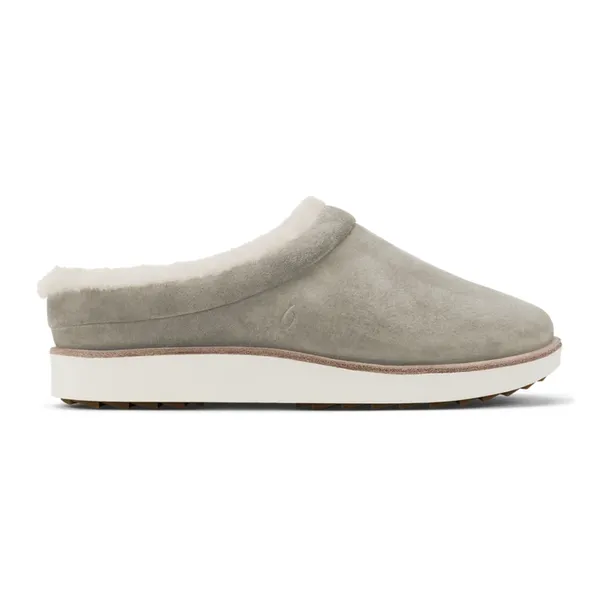 Olukai Mani Taupe Grey / Golden Sand