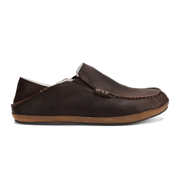 Olukai Moloa Slipper Dark Wood / Dark Wood