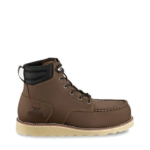 Irish Setter Men's Pipestone 6-inch Safety Toe Boot BROWN
