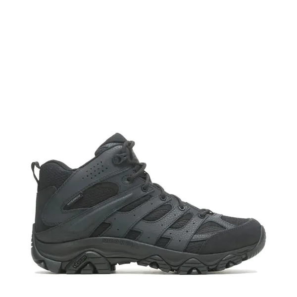 Merrell Men's Moab 3 Mid Tactical WP BLACK