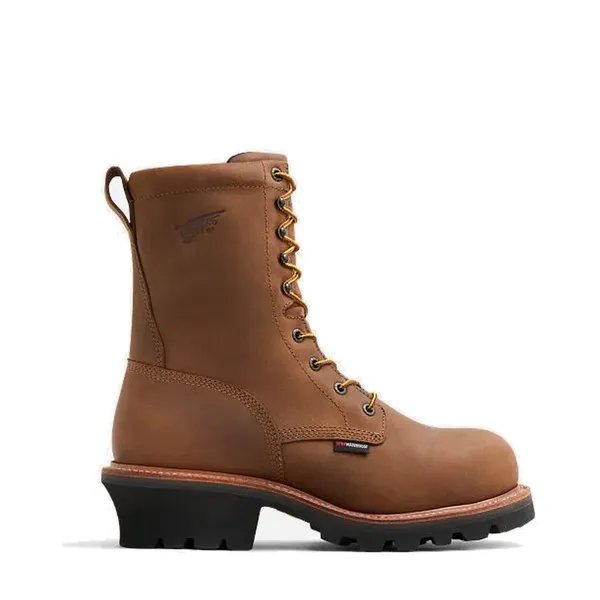 Red Wing Men's LOGGERMAX 9" (Composite Toe) BROWN