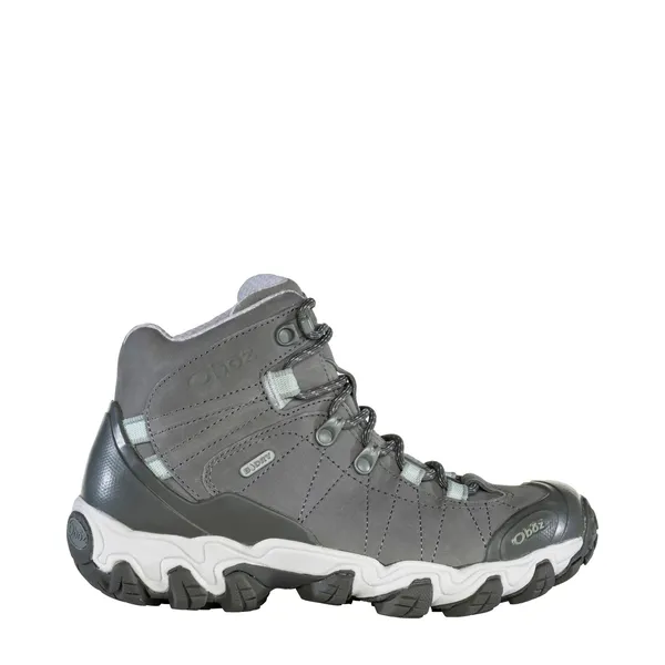 Oboz Women's Bridger Mid Waterproof HAZY GRAY