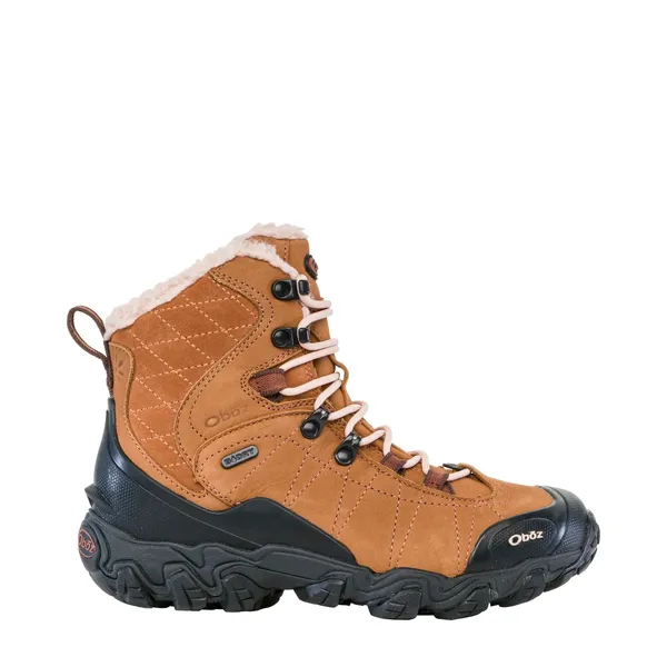 Oboz Women's Bridger 7" Insulated Waterproof (200g Insulation) CASHEW