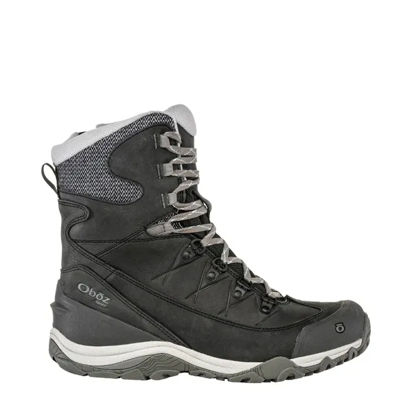 Oboz Women's Ousel Mid Insulated Waterproof (200g Insulation) BLACK SEA