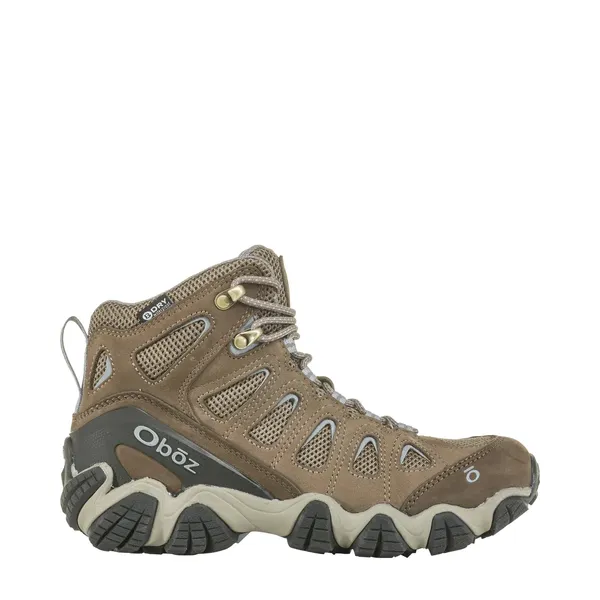 Oboz Women's Sawtooth II Mid Waterproof BRINDLE/TRADEWINDS BLUE