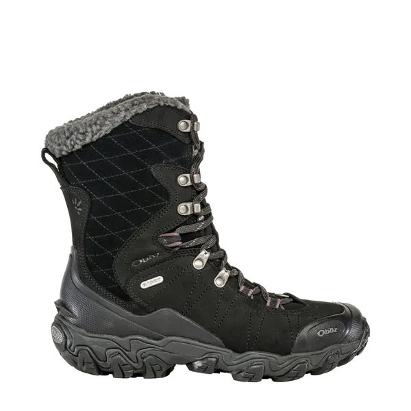 Oboz Women's Bridger 9" Insulated Waterproof BLACK SEA