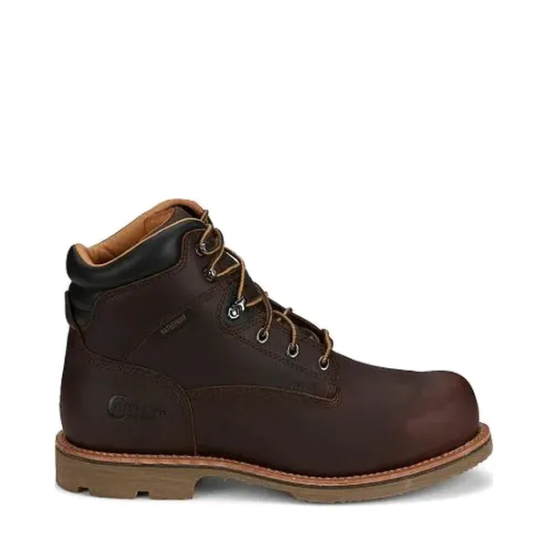 Chippewa Men's Serious Plus 6" Waterproof Comp Toe Met Guard Puncture Resisting BRIAR OILED